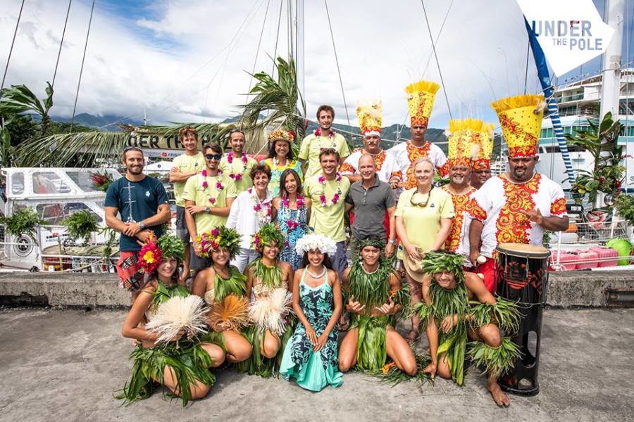 Premières plongées prometteuses en Polynésie française pour Under The Pole
